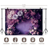 LB0502 Flower Theme Backdrop